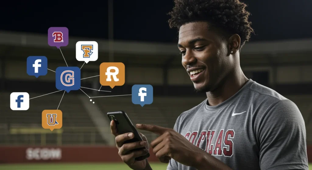 Social Media’s Impact on College Athlete Recruitment in 2025