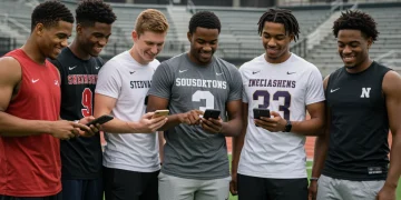 College athletes managing NIL rights on digital platforms