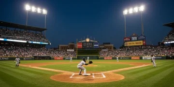 MLB Hidden Gems: 7 Highlights Shaping 2025 Outcomes Dramatic MLB game highlight showing a pivotal play under stadium lights.