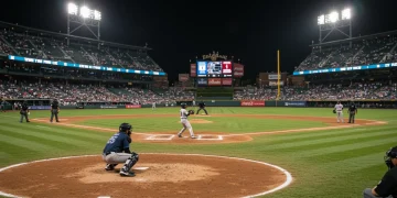 2025 MLB's Best Rivalry Moments: 3 Games That Delivered Unforgettable Drama Dynamic shot of two rival MLB teams competing in a packed stadium under stadium lights.
