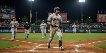 MLB Walk-Offs: 4 Unforgettable Finishers from Last 60 Days Baseball player celebrating a walk-off home run at home plate with teammates.