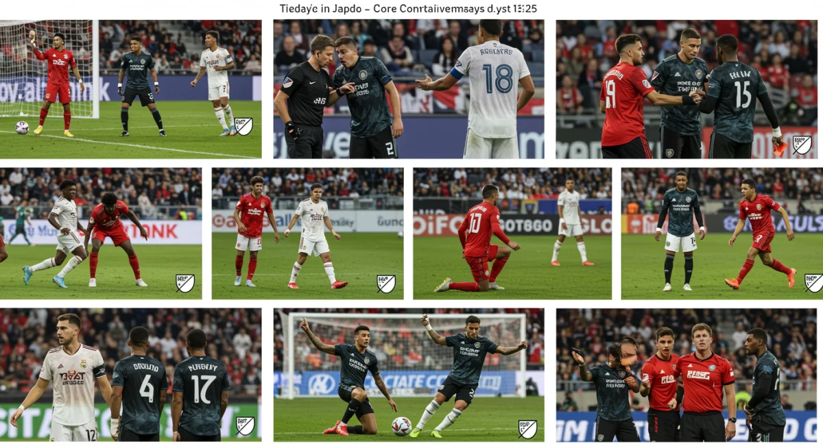 Compilation of ten controversial VAR decisions in MLS 2025