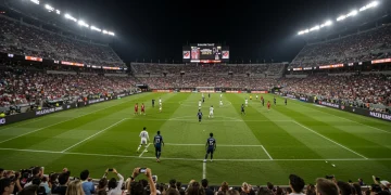 Dynamic MLS stadium with Designated Players in action, 2025